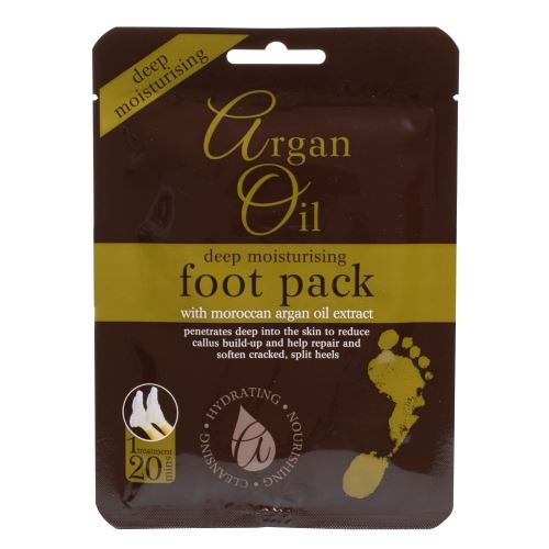 Xpel Argan Oil Foot Pack hidratáló zokni 1 pár