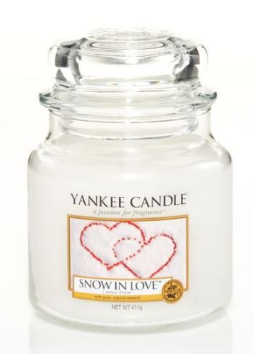 Yankee Candle Snow in Love illatos gyertya 411 g