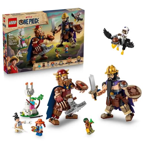LEGO® ONE PIECE Dorry vs. Brogy – A Kicsi Kert óriásai 75644