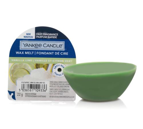 Yankee Candle Vanilla Lime illatos viasz 22,7 g