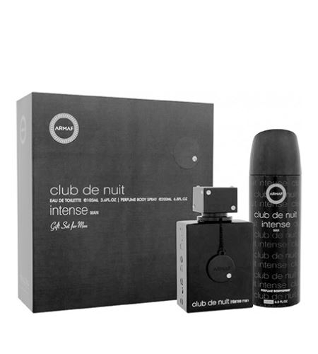 Armaf Club De Nuit Intense Man ajándék szett férfiaknak Eau de Toilette 105 ml + deospray 200 ml