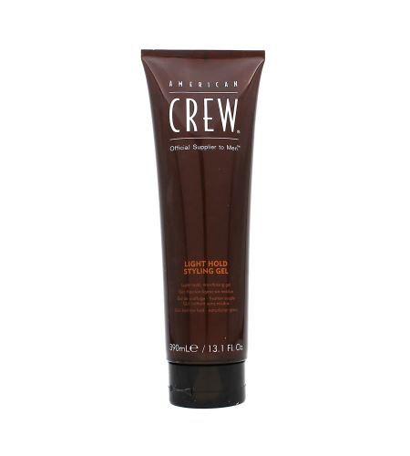 American Crew Light Hold Styling Gel könnyű fixálású hajformázó gél 390 ml