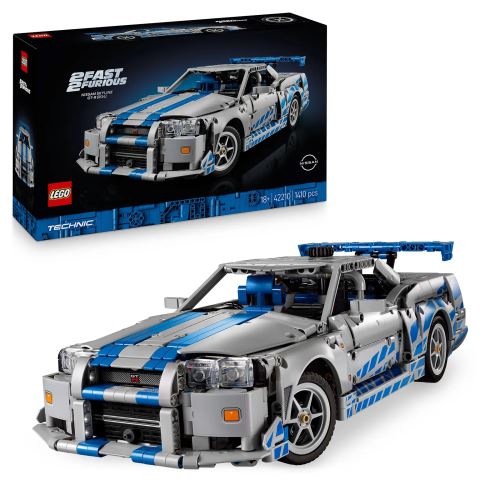 LEGO® Technic 42210 2 Fast 2 Furious Nissan Skyline GT-R (R34) autó