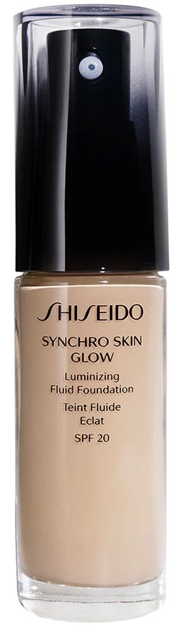 shiseido synchro skin glow luminizing fluid foundation teint fluide eclat