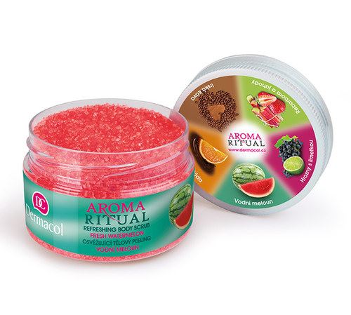 Dermacol Aroma Ritual Body Scrub Fresh Watermelon test peeling nőknek 200 g