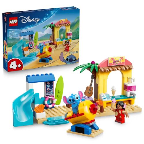 LEGO® ǀ Disney Lilo és Stitch tengerparti kalandja 43280