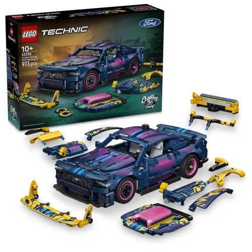 LEGO® Technic Tuning műhely: Ford Mustang GT autó játék 42236