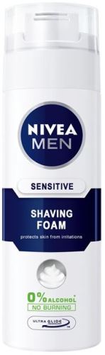 Nivea Men Sensitive borotválkozási hab férfiaknak 200 ml