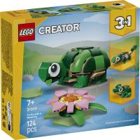 LEGO® Creator 3 v 1 31377 Teknős egy vízililiom-virággal (5)