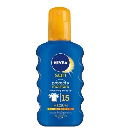 Nivea Sun Protect & Moisture napozó spray 200 ml