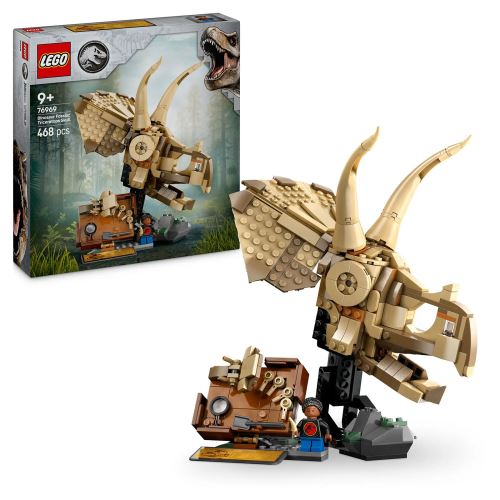 LEGO® Jurassic World  76969 Dinómaradványok: Triceratops-koponya
