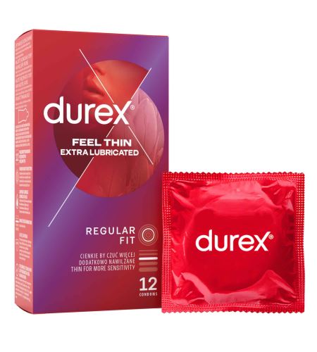 Durex Feel Thin Extra Lubricated óvszerek
