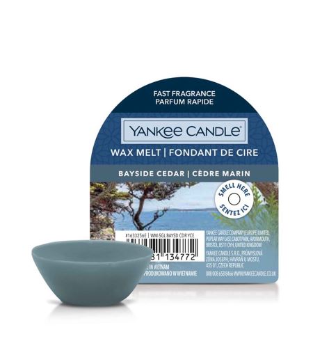 Yankee Candle Bayside Cedar illatos viasz 22 g