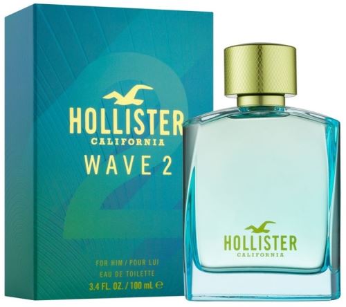 Hollister Wave 2 For Him Eau de Toilette férfiaknak