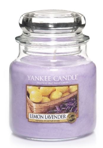 Yankee Candle Lemon Lavender illatos gyertya 411 g