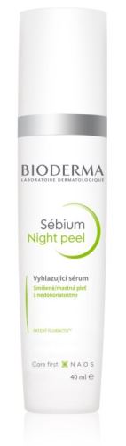 Bioderma Sébium Night Peel éjszakai exfoliáló szérum a bőrhibák ellen 40 ml