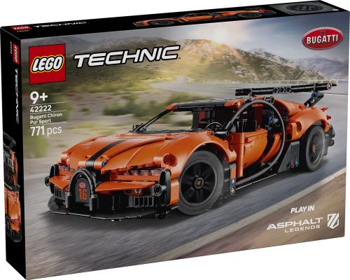 LEGO® Technic 42222 Bugatti Chiron Pur Sport hiperautó