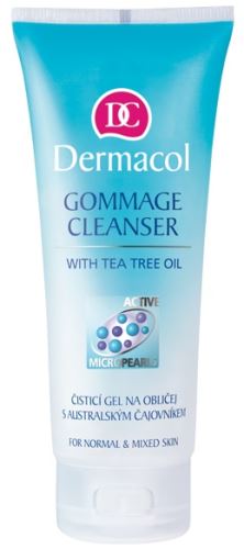 Dermacol Gommage Cleanser čistící gel na obličej s australským čajovníkem 100 ml