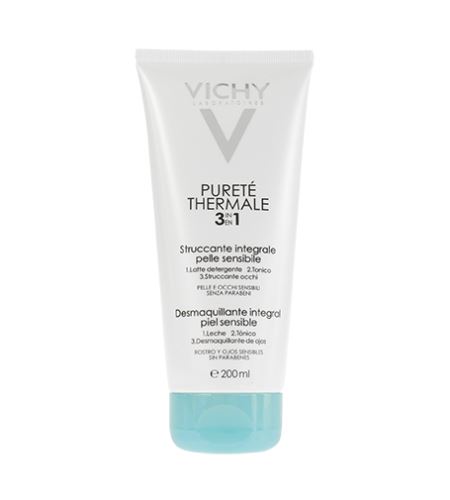 Vichy Purete Thermale 3az1 sminklemosó érzékeny bőrre 200 ml
