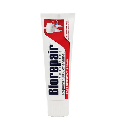 Biorepair Fast Sensitive Repair Toothpaste fogkrém érzékeny fogakra 75 ml