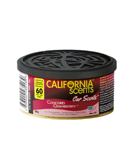 California Scents Car Scents Concord Cranberry illat autóba 42 g