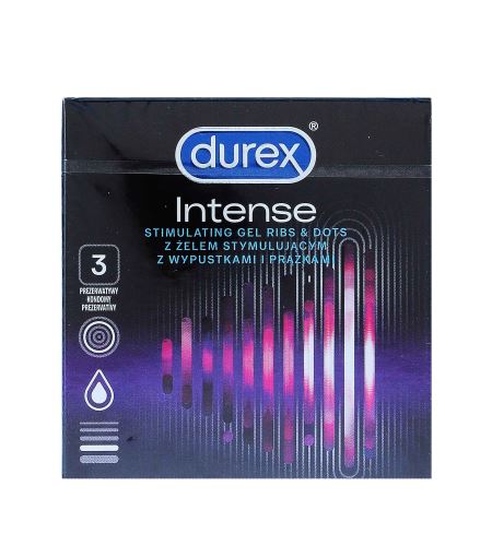 Durex Intense Orgasmic óvszerek 3 db