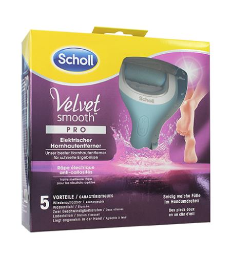 Scholl Velvet Smooth Pro elektromos talpreszelő