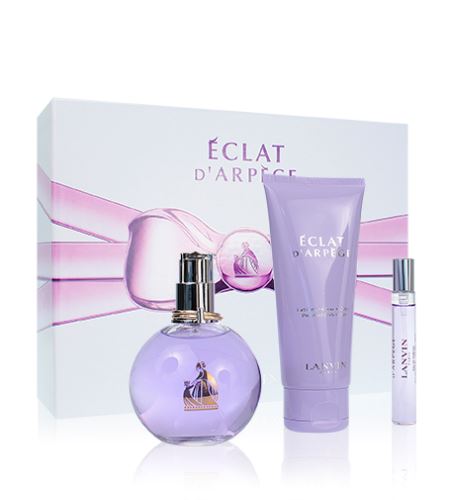 Lanvin Éclat d'Arpege ajándék szett nőknek Eau de Parfum 100 ml + Eau de Parfum 7,5 ml + testápoló tej 100 ml