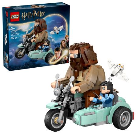 LEGO® Harry Potter™ 76443 Hagrid™ és Harry motoros kalandjai