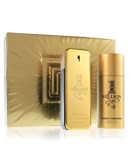Paco Rabanne 1 Million ajándék szett férfiaknak Eau de Toilette 100 ml + dezodor 150 ml