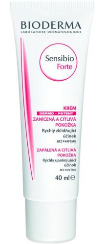 Bioderma Sensibio Forte azonnali nyugtató bőrápolás égés és bőrpír esetén