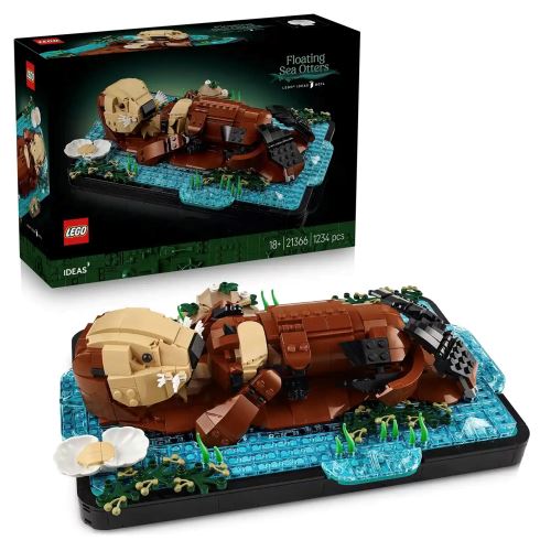 LEGO® Ideas 21366 Úszkáló vidrák
