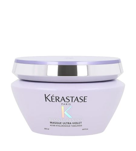 Kérastase Blond Absolu Masque Ultra-Violet semlegesítő intenzív ápolás világosított, melírozott hajra 200 ml