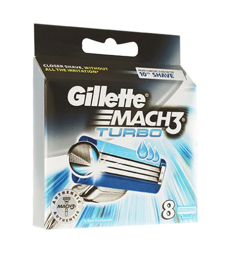 Gillette Mach3 Turbo tartalék pengék férfiaknak