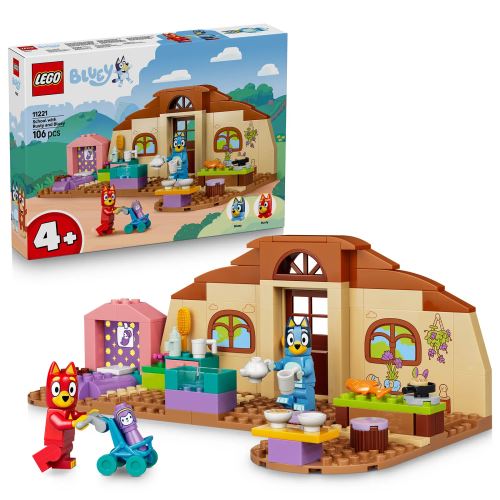 LEGO® Bluey Rozsdás és Bluey a suliban építőjáték 11221