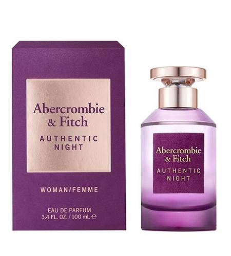 Abercrombie & Fitch Authentic Night Woman Eau de Parfum nőknek 100 ml