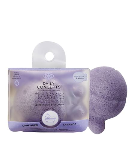 Daily Concepts Baby's Lavender Konjac Sponge baba fürdető szivacs