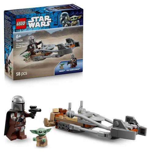 LEGO® Star Wars™ 75436 A Mandalóri és Grogu speeder bike-ja