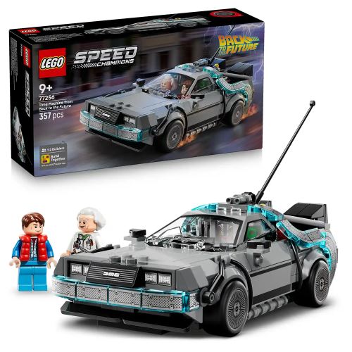 LEGO® Speed Champions 77256 A Vissza a jövőbe időgépe