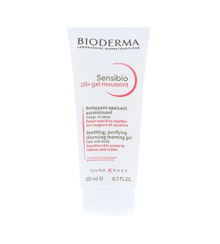 Bioderma Sensibio DS+ tisztító gél érzékeny bőrre 200 ml