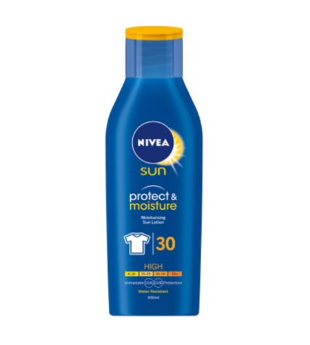 Nivea Sun Protect & Moisture napozótej SPF 30 200 ml