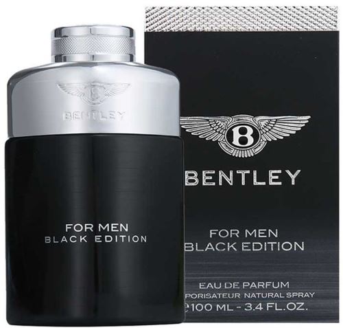 Bentley For Men Black Edition Eau de Parfum férfiaknak 100 ml