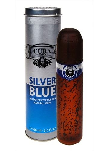 Cuba Silver Blue EDT 100 ml Férfiaknak