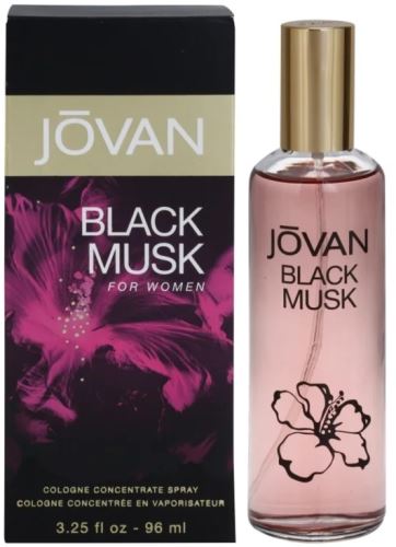 Jovan Musk Black For Women Eau de Cologne nőknek 96 ml