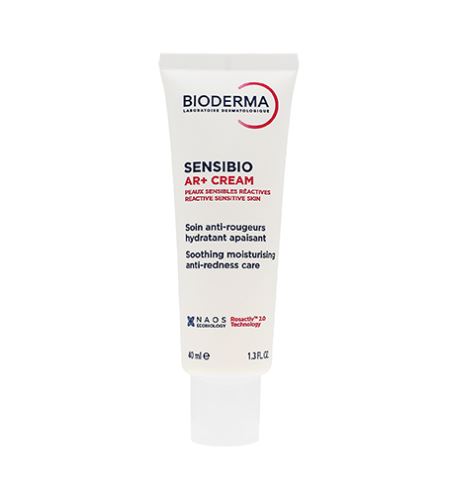 Bioderma Sensibio AR+ Cream nyugtató hatású krém vörösödésre hajlamos érzékeny bőrre 40 ml