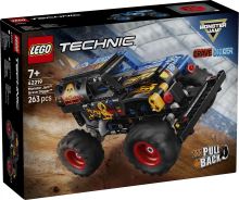 LEGO® Technic 42219 Monster Jam™ Grave Digger™ tűz és jég (4)