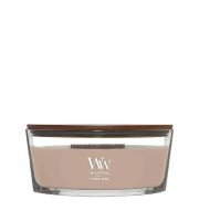 WoodWick Patchouli Créme illatos gyertya fa kanóccal 453,6 g