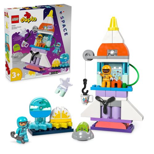 LEGO® DUPLO® 10422 3 az 1-ben űrsikló kaland