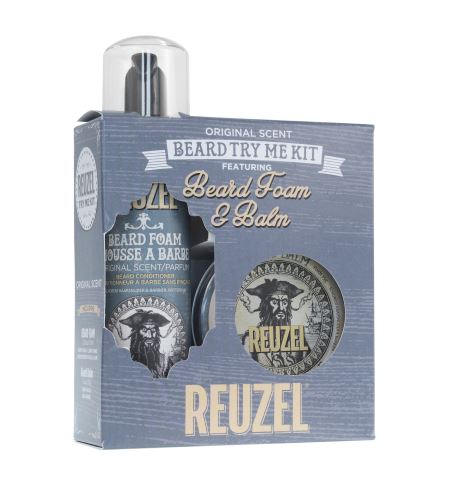 REUZEL Original Scent Beard Try Me Kit  ajándék szett Férfiaknak