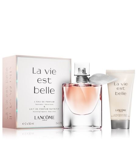 Lancôme La Vie Est Belle ajándék szett nőknek Eau de Parfum 50 ml + testápoló tej 50 ml